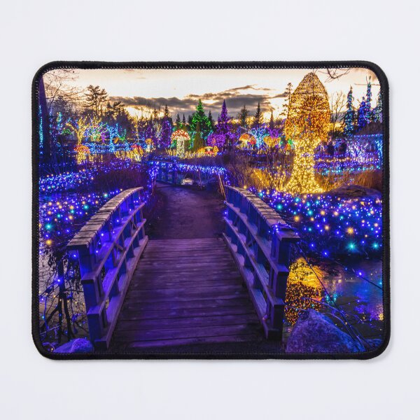 Item preview, Christmas lights on bridge designed and sold by StewieStrout.
