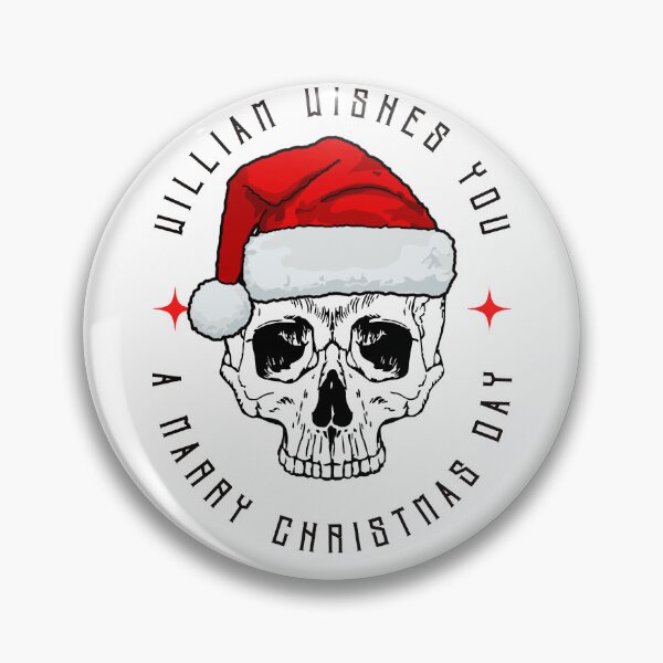 Item preview, WILLIAM NAME: WILLIAM CHRISTMAS SKULL DESIGN. designed and sold by AlexRelax.