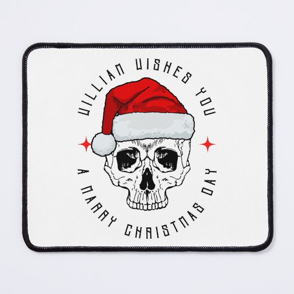 Item preview, WILLIAM NAME: WILLIAM CHRISTMAS SKULL DESIGN. designed and sold by AlexRelax.