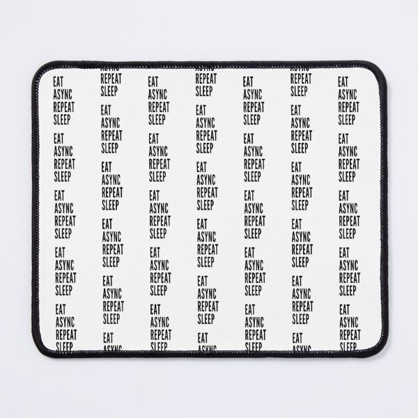 Item preview, Eat. Async. Repeat. Sleep. white designed and sold by ArtsySue.