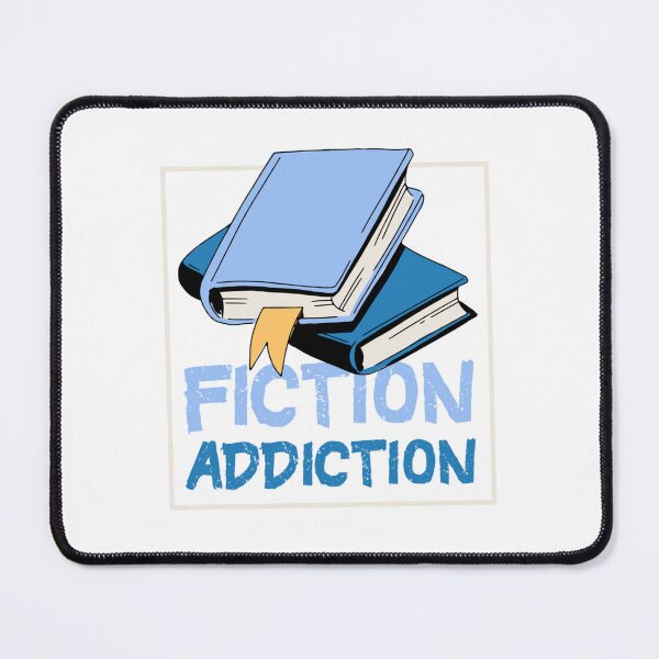 Item preview, Fiction Addiction, Book Reader and Booklover designed and sold by dolsy-store.