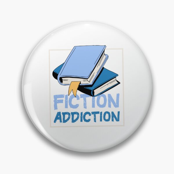 Item preview, Fiction Addiction, Book Reader and Booklover designed and sold by dolsy-store.