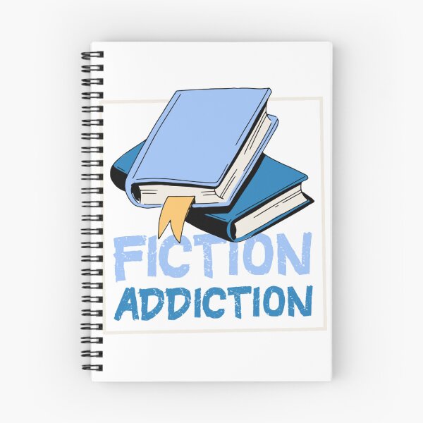 Item preview, Fiction Addiction, Book Reader and Booklover designed and sold by dolsy-store.