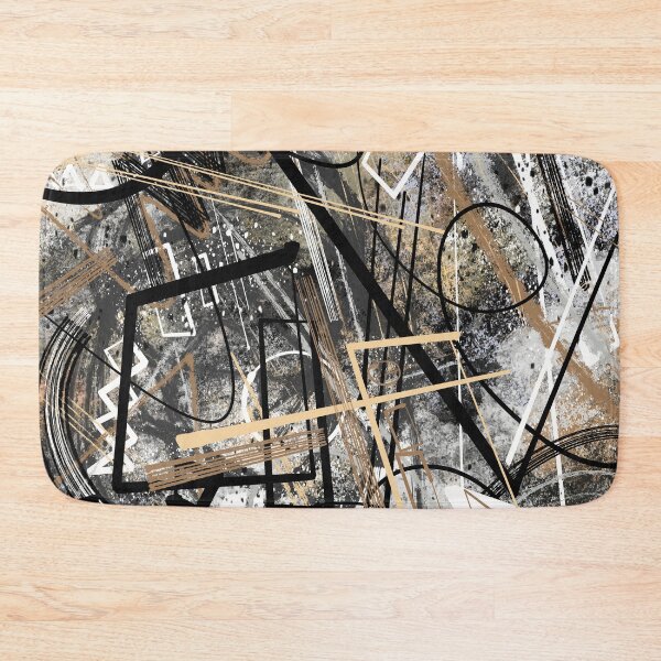 Item preview, CHAOTIC MIND - Rustic Abstract Graffiti Art designed and sold by Printpix.