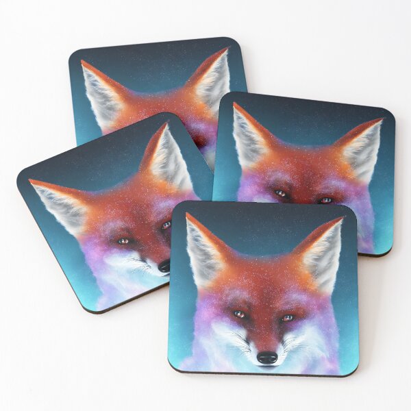 Item preview, product render poster vivid colors divine proportion Fox, ice and snow, glowing fog intricate, elegant, highly detailed, digital painting, concept art, smooth, sharp focus, illustration designed and sold by DrawItOnce.