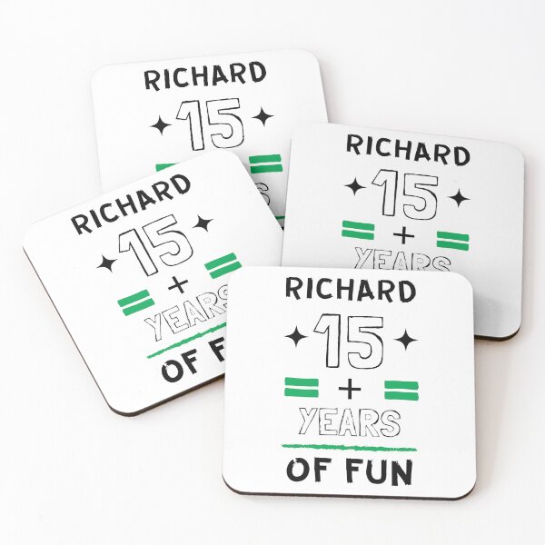 Item preview, RICHARD NAME: RICHARD 15 PLUS YEARS OF FUN DESIGN. designed and sold by AlexRelax.