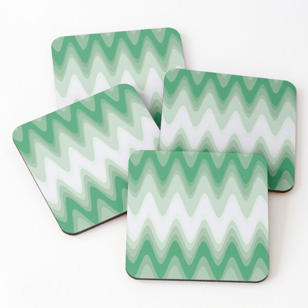 Item preview,  Groovy Disco Waves - 70s Green Retro Swirl designed and sold by SunnyBrand.