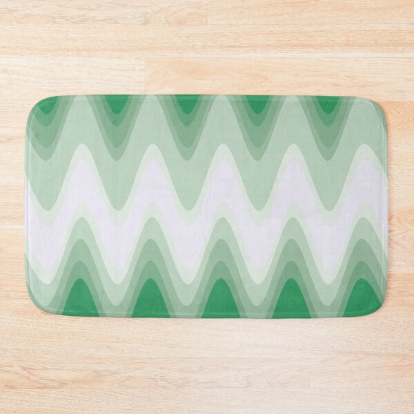 Item preview,  Groovy Disco Waves - 70s Green Retro Swirl designed and sold by SunnyBrand.