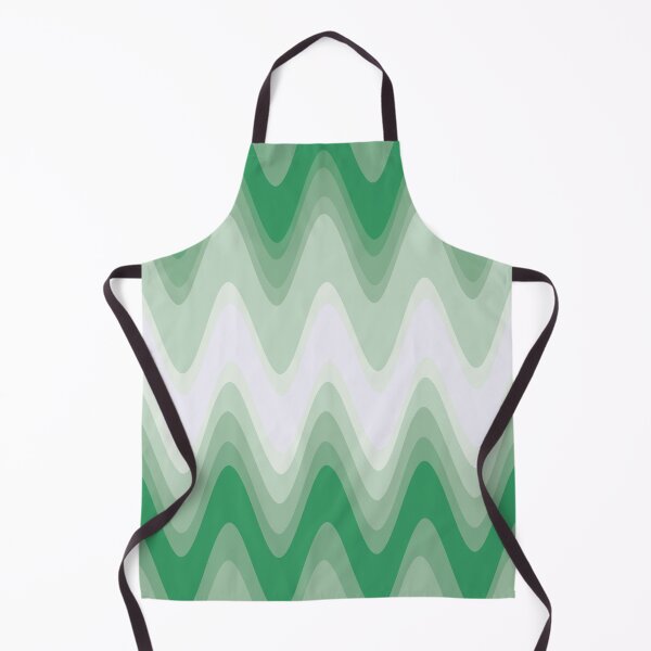 Item preview, Groovy Disco Waves - 70s Green Retro Swirl designed and sold by SunnyBrand.