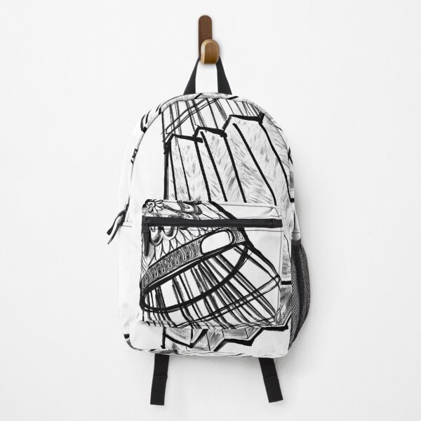 Item preview, Shuttle (Black and White Line Drawing) designed and sold by littlecurlew.
