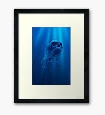 Floating Death Framed Print