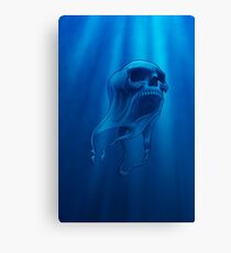 Floating Death Canvas Print