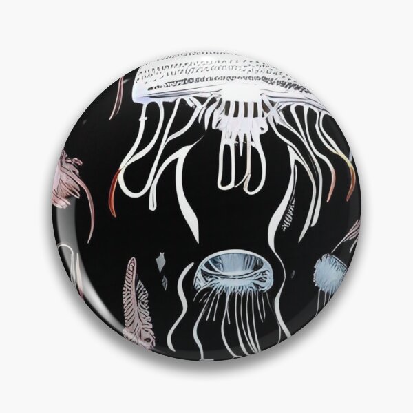 Item preview, glowing jelly fishes pattern designed and sold by optimusprime39.