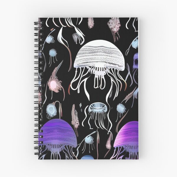 Item preview, glowing jelly fishes pattern designed and sold by optimusprime39.
