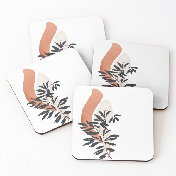 Item preview, Boho japandi wall print sticker designed and sold by anna0711.