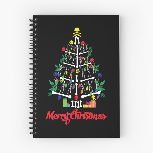Item preview, Skeleton Christmas Tree Skull Spooky Christmas Skeleton Tree Gear designed and sold by DynamicDesign.