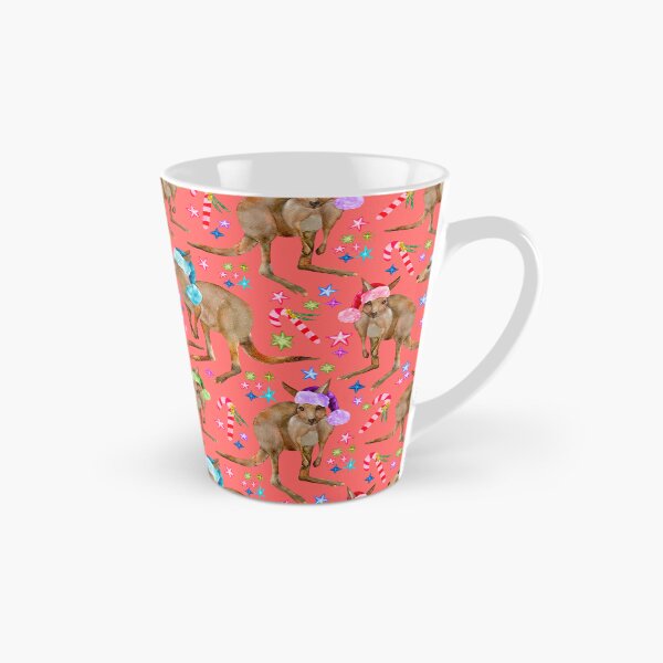 Item preview, Aussie Christmas Kangaroo Pattern  designed and sold by Sketchbook Designs.