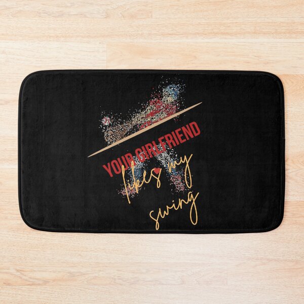 Item preview, YOUR GIRLFRIEND LIKES MY SWING. designed and sold by ELEGANTRETRO.