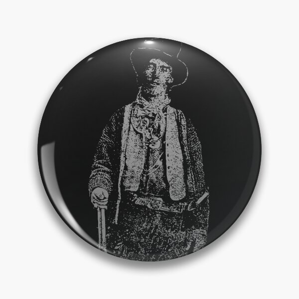 Item preview, Billy the Kid Grunge Distressed Style Billy the Kid Western Outlaw Gray Version designed and sold by pelagio.