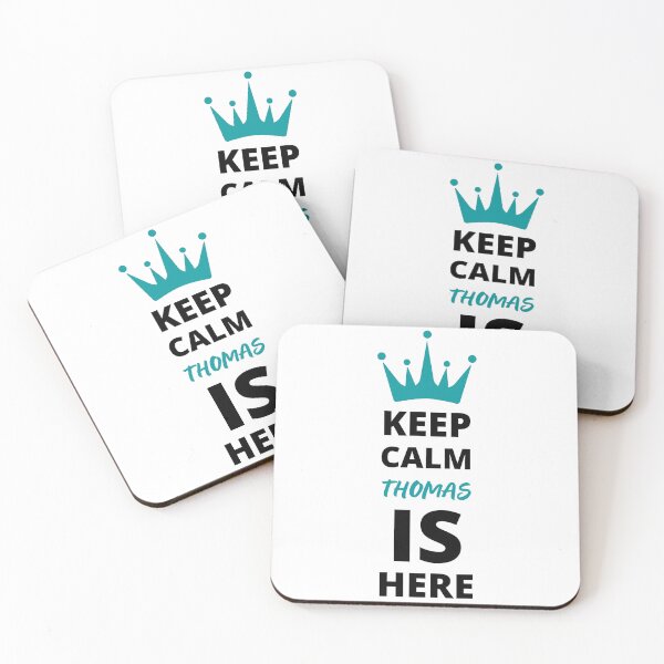 Item preview, THOMAS NAME: THOMAS KEEP CALM DESIGN. designed and sold by AlexRelax.
