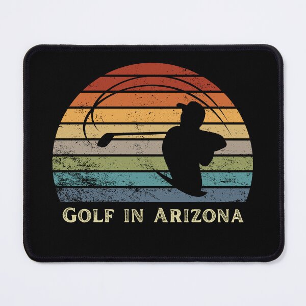Item preview, Copy of Golfing in Arizona Golf Fan Golfer Vintage Sunset designed and sold by Rrrainbow.