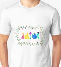 Christmas Princesses Inspired Silhouette Unisex T-Shirt