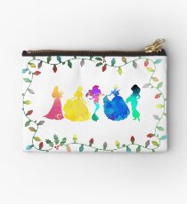 Christmas Princesses Inspired Silhouette Studio Pouch