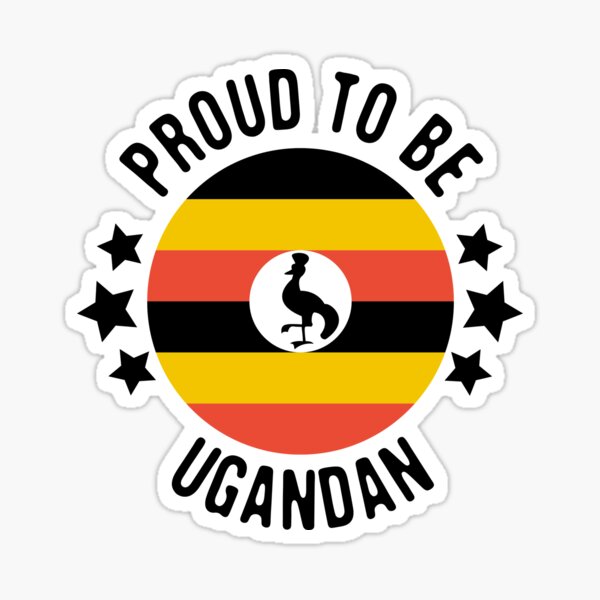 Proud To Be Ugandan Flag Typography Design Sticker For Sale By Triplerainbow Redbubble 5030