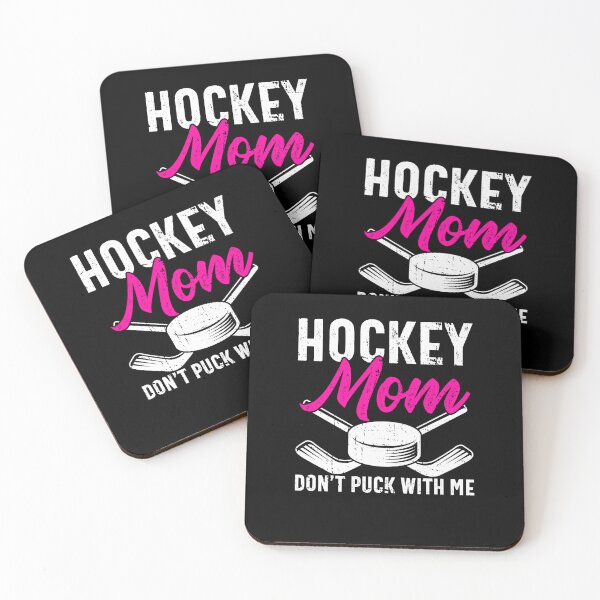 Item preview, Hockey Mom Don't Puck With Me Funny Ice Hockey Mom Novelty designed and sold by rifatart.