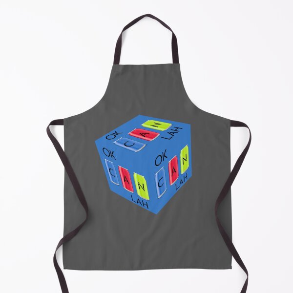 Item preview, Can Can Lah Blue Singlish box designed and sold by UniqueDesignHub.