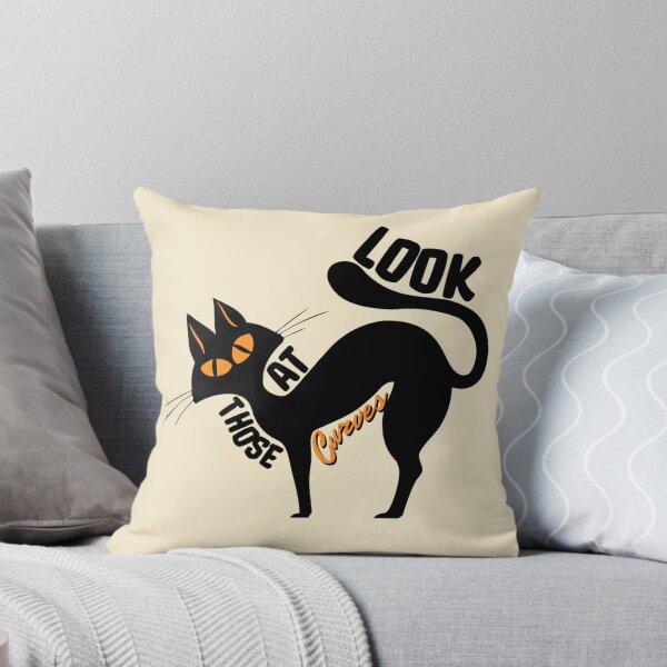 Item preview, Look At Those Curves Cat designed and sold by Printshac.