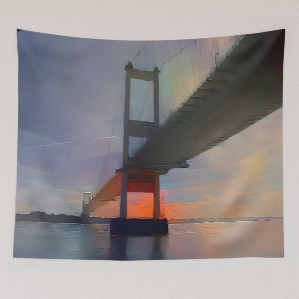 Item preview, The Old Severn Bridge designed and sold by DiscoGypsyFish.