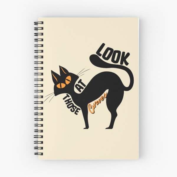Item preview, Look At Those Curves Cat designed and sold by Printshac.