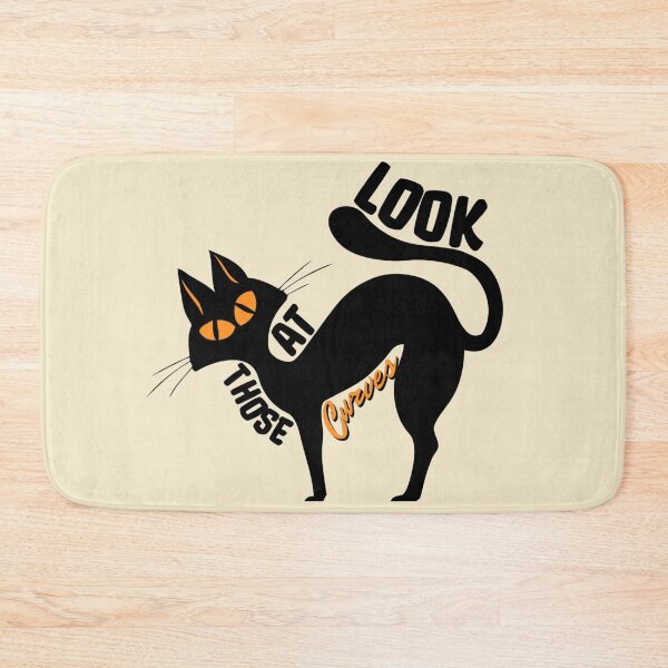 Item preview, Look At Those Curves Cat designed and sold by Printshac.