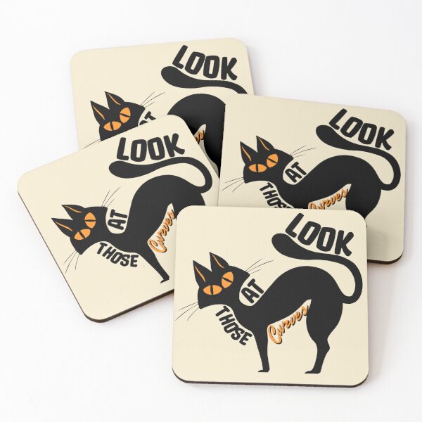 Item preview, Look At Those Curves Cat designed and sold by Printshac.