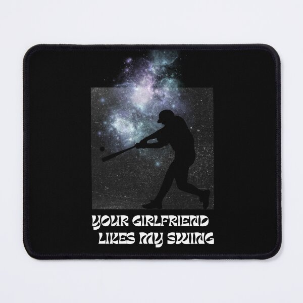 Item preview, YOUR GIRLFRIEND LIKES MY SWING. designed and sold by ELEGANTRETRO.