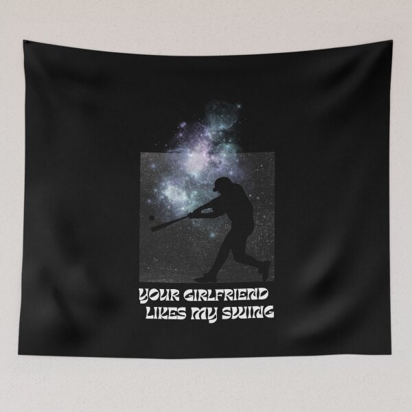 Item preview, YOUR GIRLFRIEND LIKES MY SWING. designed and sold by ELEGANTRETRO.