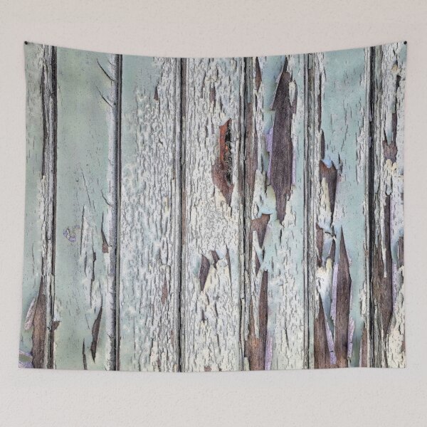 Item preview, Weathered Wood PHOTO Print - Part of Rustic Old Painted Door Photographed 11 of 11 designed and sold by Beachy.