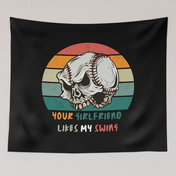 Item preview, YOUR GIRLFRIEND LIKES MY SWING. designed and sold by ELEGANTRETRO.