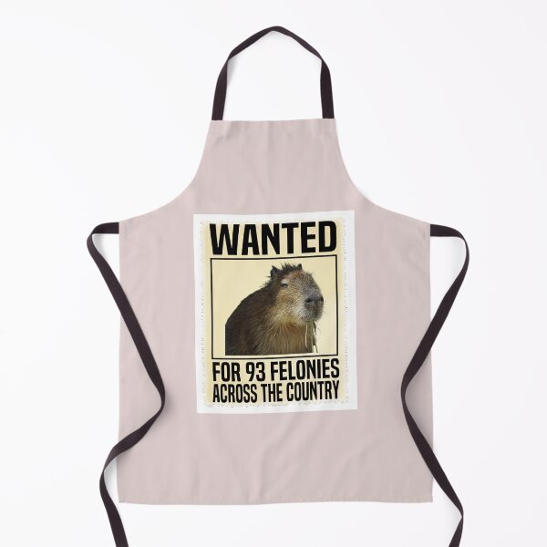 Item preview, Funny Capybara Mugshot Wanted For 93 Felonies Across The Country designed and sold by HalloweenGift.