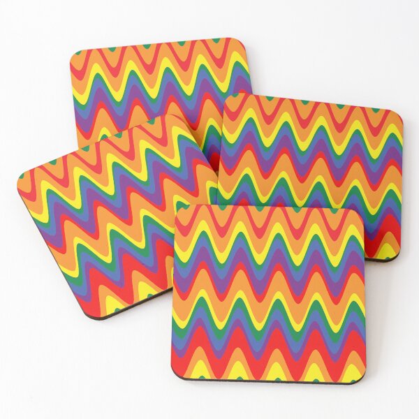 Item preview,  Groovy Disco Waves - 70s Rainbow Retro Swirl designed and sold by SunnyBrand.