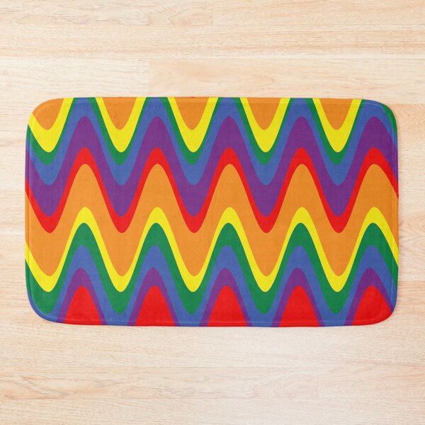 Item preview,  Groovy Disco Waves - 70s Rainbow Retro Swirl designed and sold by SunnyBrand.