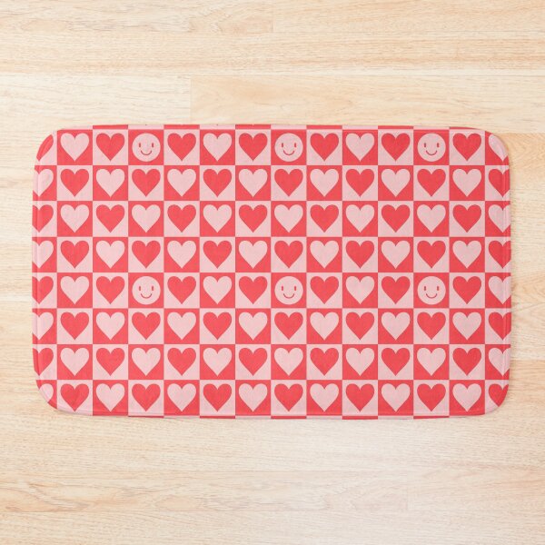 Item preview, Heart and Smiley Checkered Pattern | Reds designed and sold by rsty11.