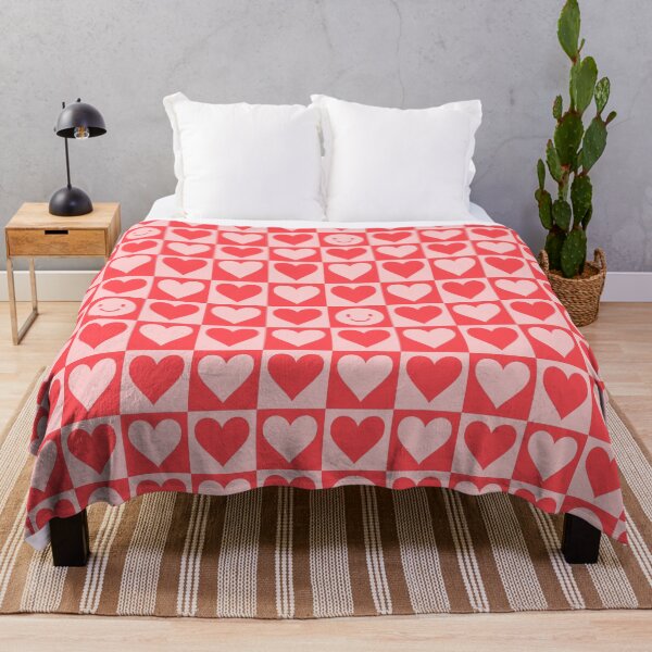 Item preview, Heart and Smiley Checkered Pattern | Reds designed and sold by rsty11.