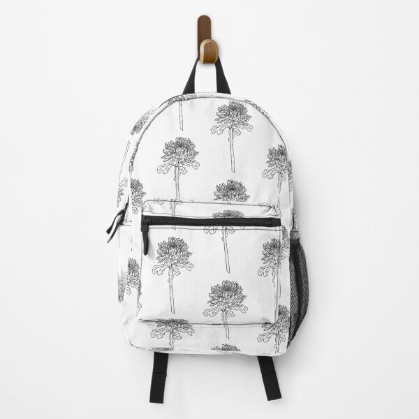 Item preview, Chrysanthemum Fine Line Drawing designed and sold by BluebellPainter.
