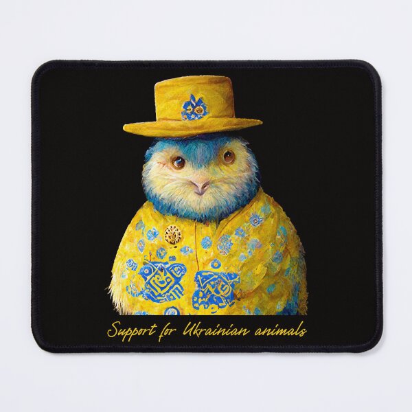 Item preview, Owl in Ukrainian clothes Support for Ukrainian animals designed and sold by GorinART.