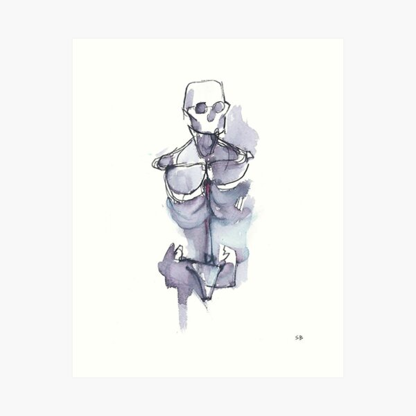 Bare Bones Art Print