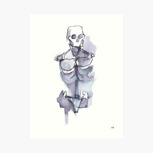 Bare Bones Art Print
