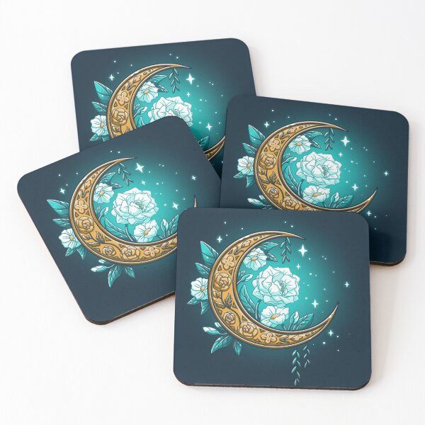Item preview, Floral Moon designed and sold by Chris Mpasirogloy.