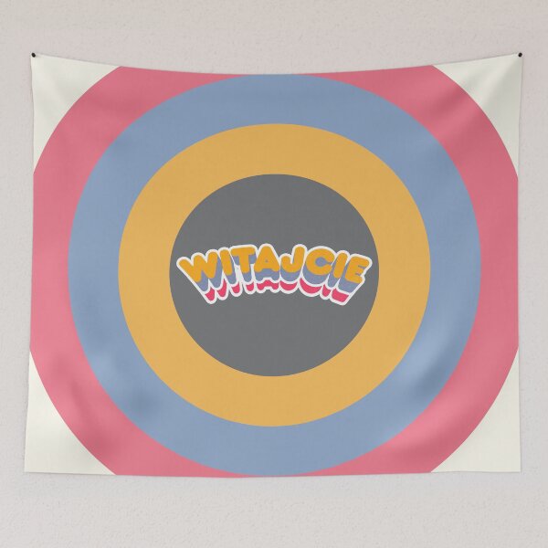 Item preview, Witajcie | Retro Curve designed and sold by retroready.